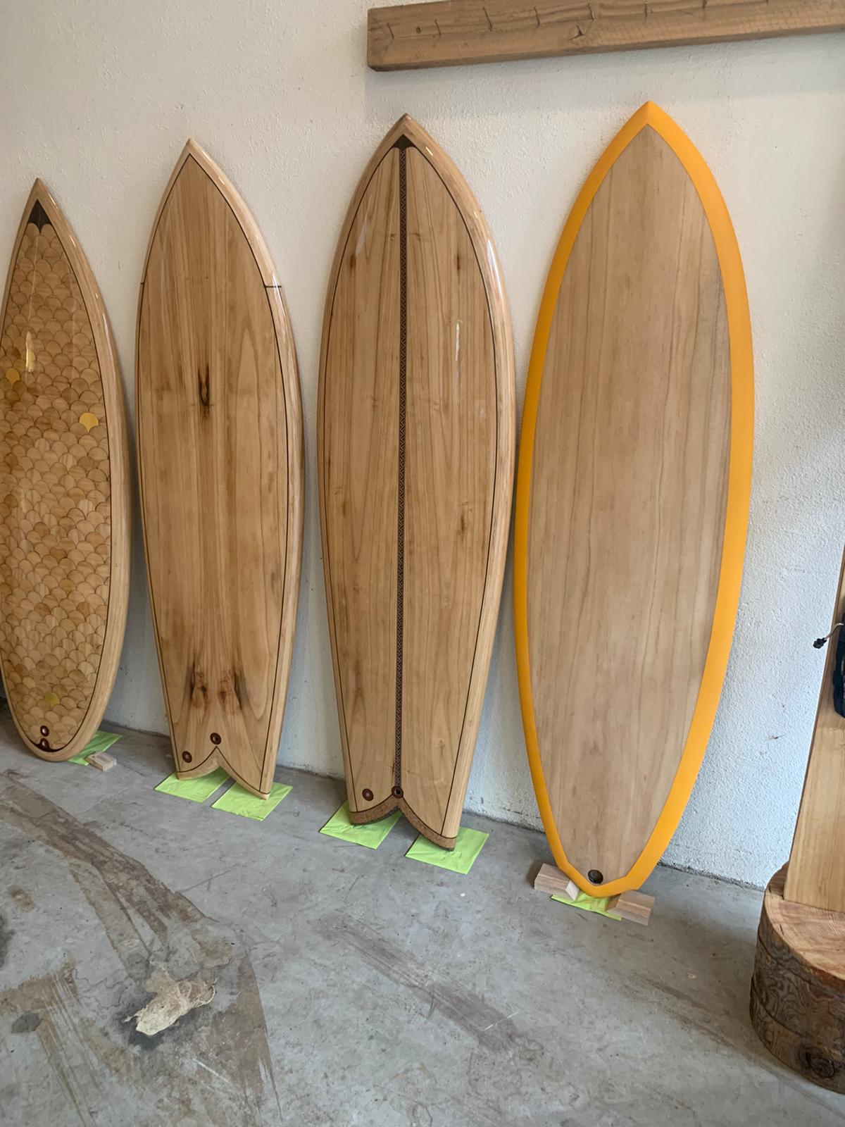 Surfboards aus Paulownia